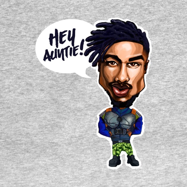 Killmonger - Hey Auntie! by lsjordan